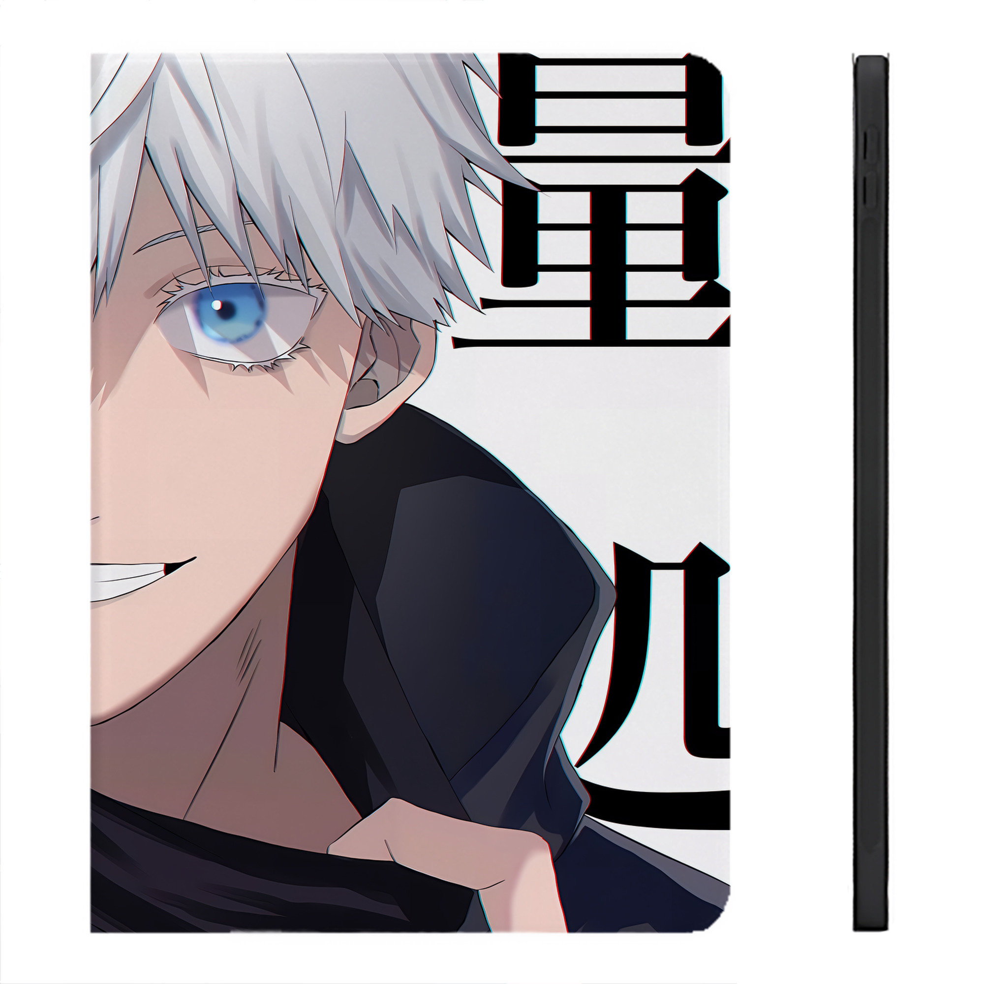 （画像用） 呪術廻戦 Jujutsu Kaisen IPadケース ペンホルダー付き ブックスタイルデザイン